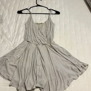 Black and white romper